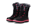 ZeroXposur Girl's Snow Princess WP Boot (Little Kid/Big Kid) Black 1 Little Kid M