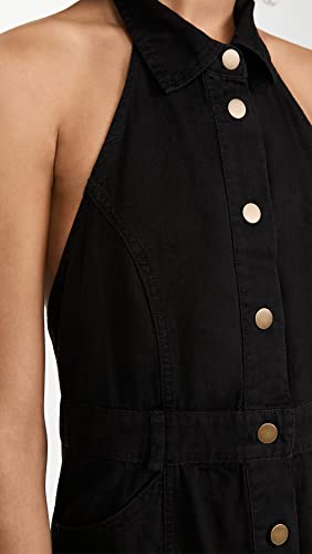 Free People Women's Sami Mini Dress, Washed Black, XS