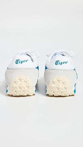 Onitsuka Tiger EDR 78 Unisex Sneakers, White/Directoire Blue, 13.5 US Women/12 US Men