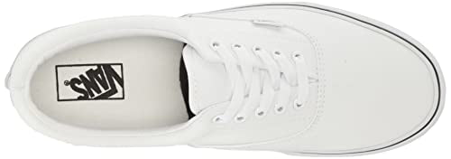 Vans VEWZNVY Unisex Era Canvas Skate Shoes,True White,Men's 4.5, Women's 6 Medium