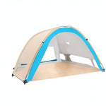 KEUMER Venustas Pop Up Beach Tent, Portable Beach Tent Automatic Sun Shelter, Lightweight Easy Setup Tents 4 Person UPF50+ Anti-UV Protection Sunshade for Family Adults