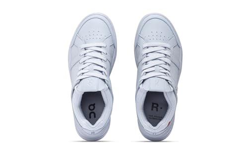 On Women's The Roger Clubhouse Sneakers, Heather, Blue, 10.5 Medium US