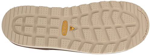 KEEN Utility Men's Work Boots, Belgian/Off White, 12 Wide