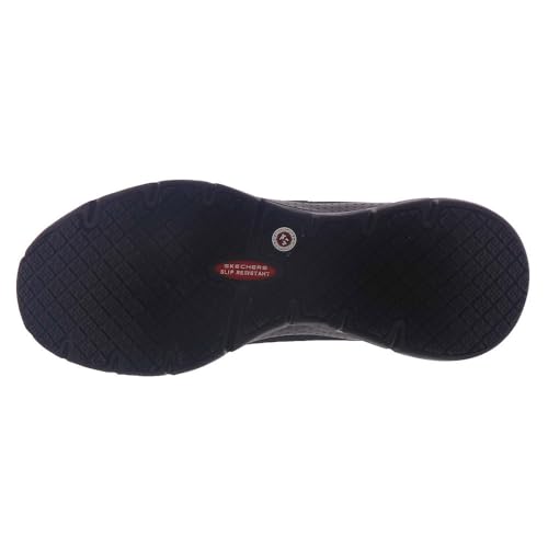 Skechers Work Arch Fit SRRingstap Mens Oxford 10 DM US Black