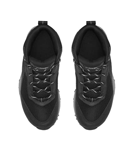 THE NORTH FACE Jr Hedgehog Hiker II Mid WP, TNF Black/Meld Grey, 1.5
