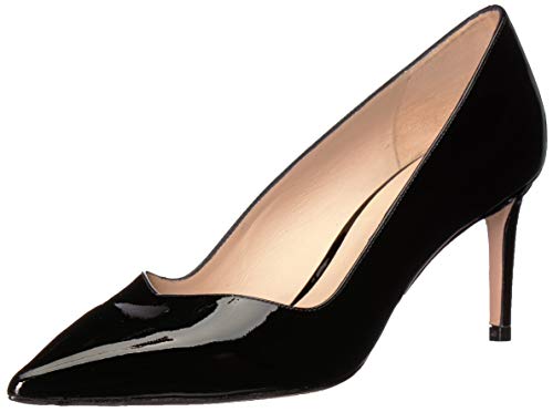 Stuart Weitzman Anny 70mm Pointy Toe Pump Black Patent 9.5 M