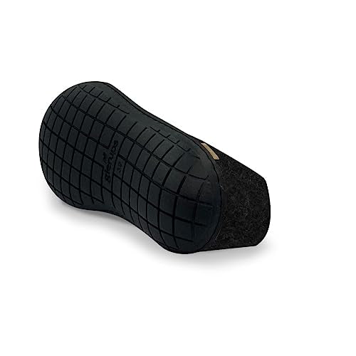 GLERUPS Shoe with natural black rubber sole (Charcoal)