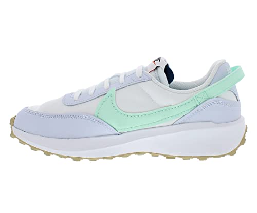 Nike Waffle Debut Sneaker, White/Football Grey/Marina/Mint, 10 UK (10.5 US)