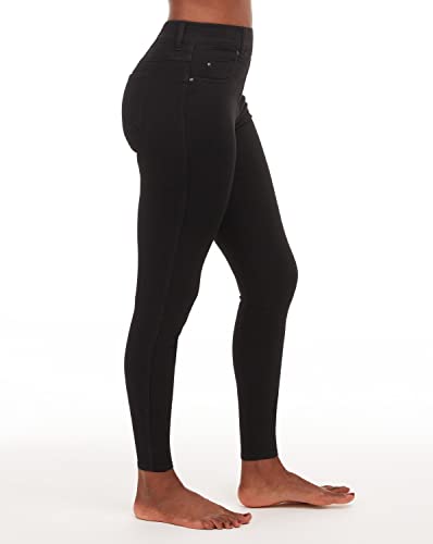 Ankle Skinny Jeans, Clean Black