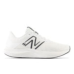 New Balance Women's DynaSoft Pro Run V2 Shoe, White/Silver Metalic, 6