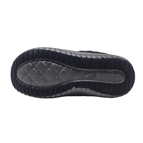 Nike Womens Burrow NA Slipper, Black/DK Smokey Grey-Black, 11 M US
