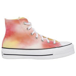 Converse Women's Chuck Taylor All Star Lift Sneakers, Poppy Glow/White/Yellow, 5