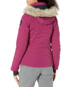 Obermeyer Tuscany Elite Jacket for Women - Fleece Chin Warmer, Interior Windguard, Comfortable and Cozy Winter Jacket Feel The Beet 4 One Size