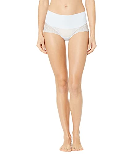 SPANX Shapewear For Women Undie-Tectable Lace Hi-Hipster Panty Stellar Blue LG