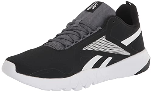 Reebok Men's Flexagon Force 3.0 Cross Trainer, Black/White/Cold Grey, 9