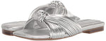 Marc Fisher Women's Laury Sandal, Silver 040, 6.5