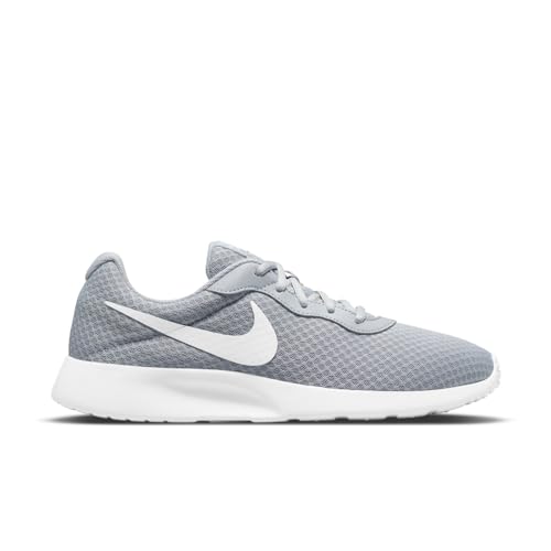 NIKE Women's Low-Top Sneaker, Wolf Grey White Barely Volt Black, 12