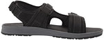 Rockport Men's Lucky Bay Sport 3 Strap Sandal, Black NBK, 10