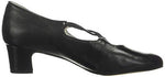Trotters Women's Pumps, Black Leather, 9.5 X-Wide