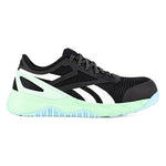 Reebok Nanoflex TR Work EH Comp Toe Black/Seafoam Green/White 8 D - Wide
