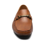 Florsheim Talladega Moc Toe Bit Driver Mens Slip On 105 2E US Cognac