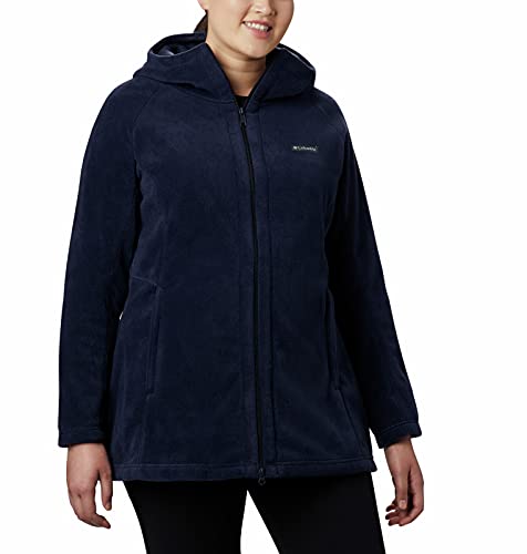 Columbia Women's Benton Springs II Long Hoodie, Dark Nocturnal, XS