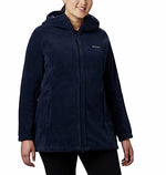 Columbia Women's Benton Springs II Long Hoodie, Dark Nocturnal, XS
