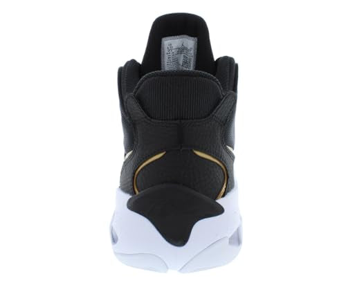 Jordan Boy's Max Aura 4 (Big Kid) Black/Metallic Gold/White 4 Big Kid M