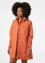 Helly-Hansen Women's Long Belfast Jacket, 179 Terracotta, Large