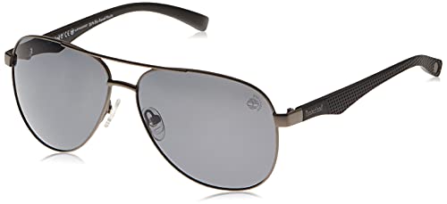 Timberland TB9137 Matte Gunmetal/Smoke Polarized One Size