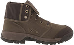 KEEN Utility Men's Roswell Mid Height Soft Toe CanvasWork Boots, Military Olive/Black Olive, 7.5