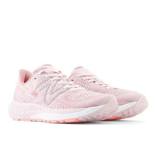 New Balance Women's Fresh Foam X 880 V13, Stone Pink/Hazy Rose/Black Metallic