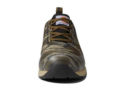 Carhartt Force 3" EH Nano Toe Camo Work Sneaker Black/Camo Textile 10 EE - Wide