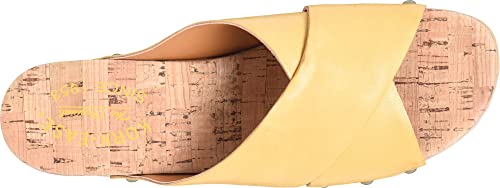 KORK-EASE Tatum Women's Heeled Sandal, Yellow (Sunflower), 7M US