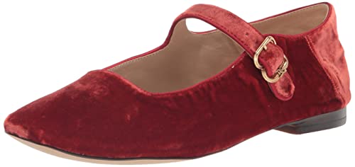 Sam Edelman Women's Michaela Mary Jane Flat Canyon Orange Orange 8 Medium