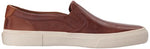 Frye Men's Ludlow Slip On Sneaker, Cognac, 10