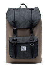 Herschel Supply Co. Little America Mid-Volume Timberwolf/Black Denim/Black One Size