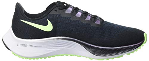 NIKE Women's Training Track Shoe, Black Valerian Blue Spruce Aura Ghost Green, 8.5