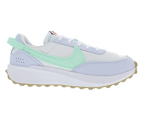 Nike Waffle Debut Sneaker, White/Football Grey/Marina/Mint, 10 UK (10.5 US)