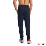 Champion Mens Joggers, Powerblend, Fleece For (Reg. Or Big & Tall) Athletic-sweatpants, Navy Script, Small US