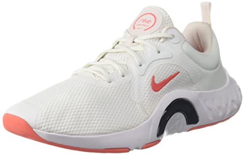 NIKE Women's Renew in-Season Tr 11 Gymnastics Shoes, 4 UK, Summit White Magic Ember, 4.5 UK