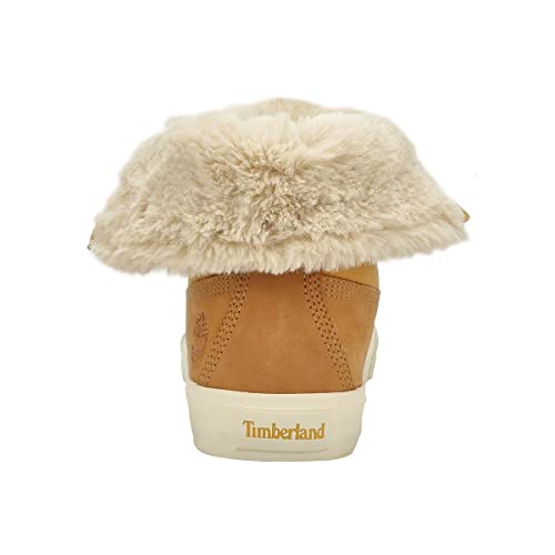 Timberland Skyla Bay Fleece Fold-Down Wheat Nubuck 7 B (M)