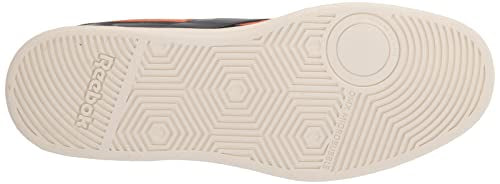 Reebok Unisex Court Advance Sneaker, Vector Navy/Chalk/Burnt Orange, 6 US Men