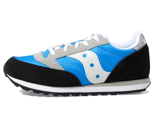 Saucony Jazz Original Sneaker, Blue/Black/Grey, 4 US Unisex Big Kid