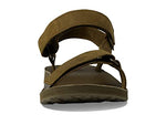 Teva Men's Original Universal Full Grain Sandal, Dark Olive, 11