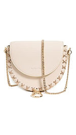 See by Chloe Women's Mara Evening Bag, Cement Beige, Off White, One Size