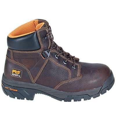 Timberland PRO Men's Helix 6-Inch Non-Waterproof Steel Toe Work Boot,Brown,14 W US