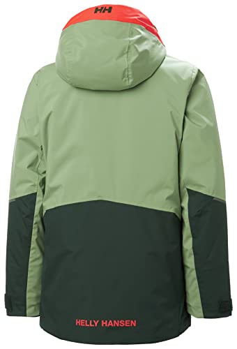Helly-Hansen Junior Unisex Stellar Jacket, 495 Darkest Spruce, 16
