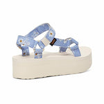 Teva Women's Flatform Universal Gloriosa Sandal, Periwinkle, 9