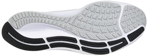 Nike Air Zoom Pegasus 38 Mens Running Trainers CW7356 Sneakers Shoes (UK 11.5 US 12.5 EU 47, White Black Pure Platinum 100)